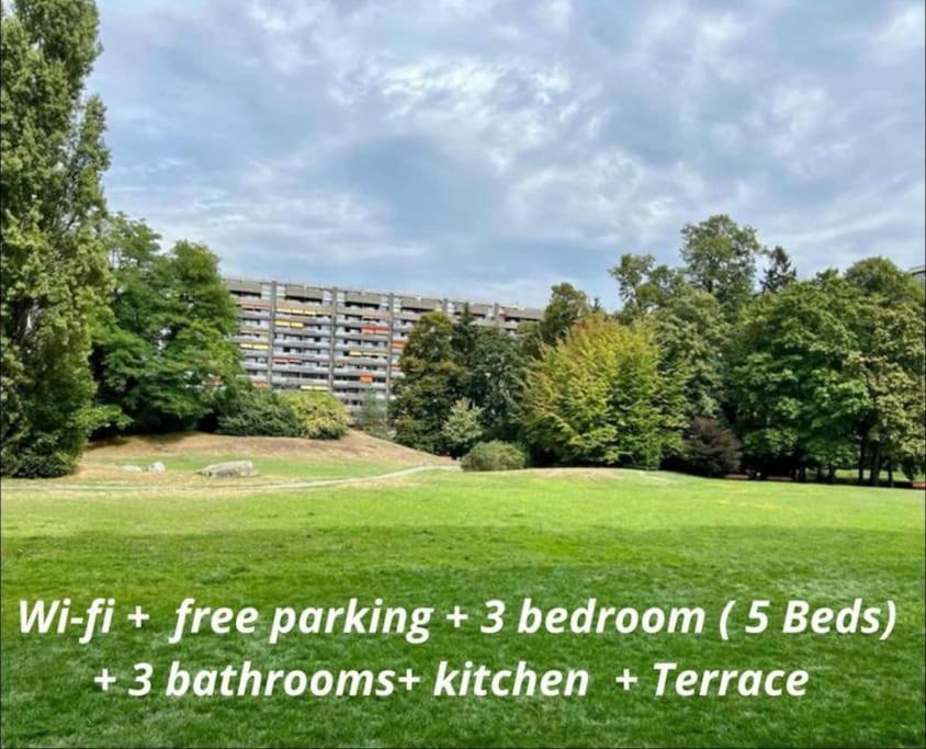 Appartement 7,0 Pieces 3 Chambres Proximite Aeroport Genève Eksteriør billede